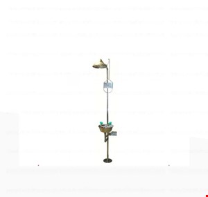 دوش و چشم شوی اضطراری تمام استنلس استیل با راهبری دستی مدل SS 502-450