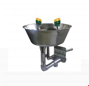 چشم شوی آزمایشگاهی مدل  IT350 DD دیواری فاضلاب دار