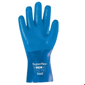 دستکش ضد اسید و ضد حلال Ansell Superflex 14-663