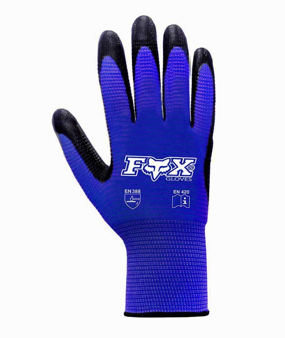 دستکش کف مواد شیاری نیتریلی FOX