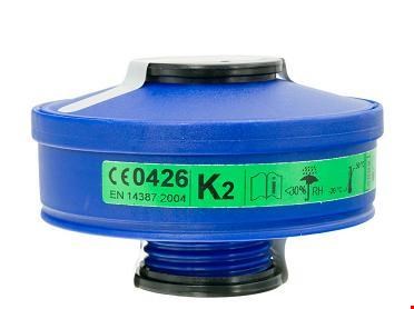 فیلتر بخارات آمونیاک K2 (نوار سبز)برند Spasciani