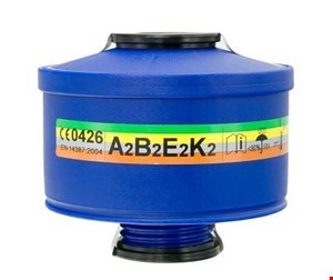 فیلتر گازها و بخارات چهار حالته A2B2E2K2 برند Spasciani