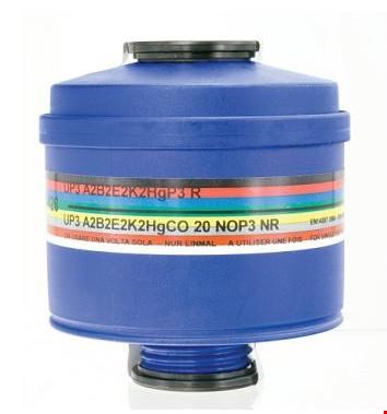 فیلترترکیبی۸ حالته(A2B2E2K2Hg CO 20 NOP3 NR) یا ۲۰۴UP3 برند Spasciani