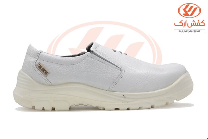 کفش ساق کوتاه ایمنی اپنکا کشی سفید 